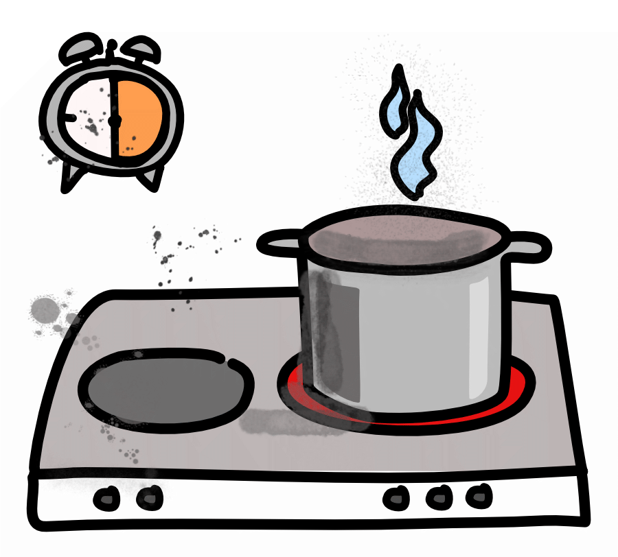 Kürbissuppe kochen